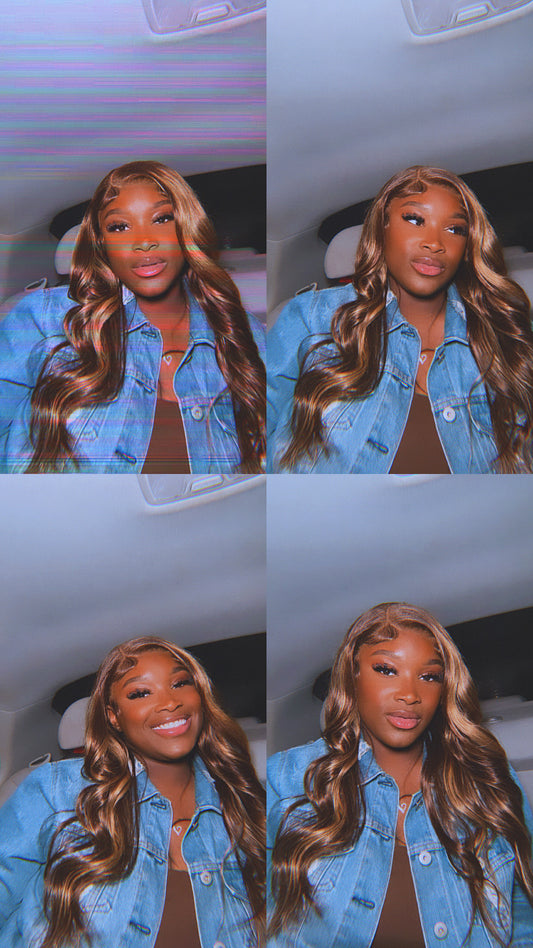 Highlighted Transparent 13x4 Wigs